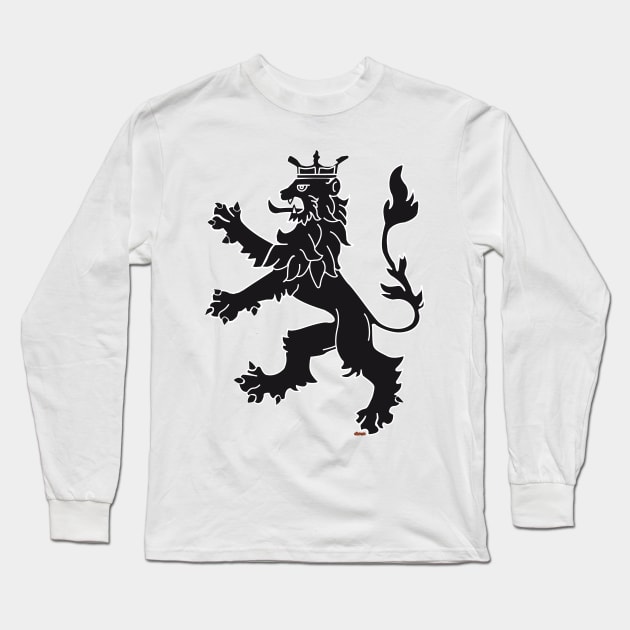 Lion Long Sleeve T-Shirt by eltronco